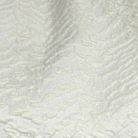 NWT J. McLaughlin Gable Jacquard Stretch Straight Skirt Womens Medium White - Picture 2 of 5